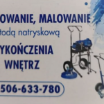 Dawid Sikora- gładzie, malowanie