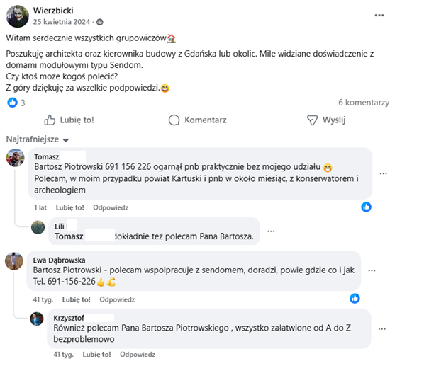 STP Bartosz Piotrowski - adaptacja projektu