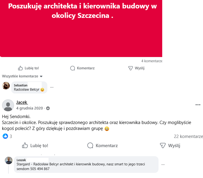 Radosław Belcyr - adaptacja projektu