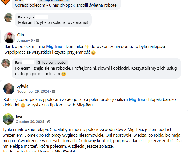Mig-Bau - wykończenia wnętrz