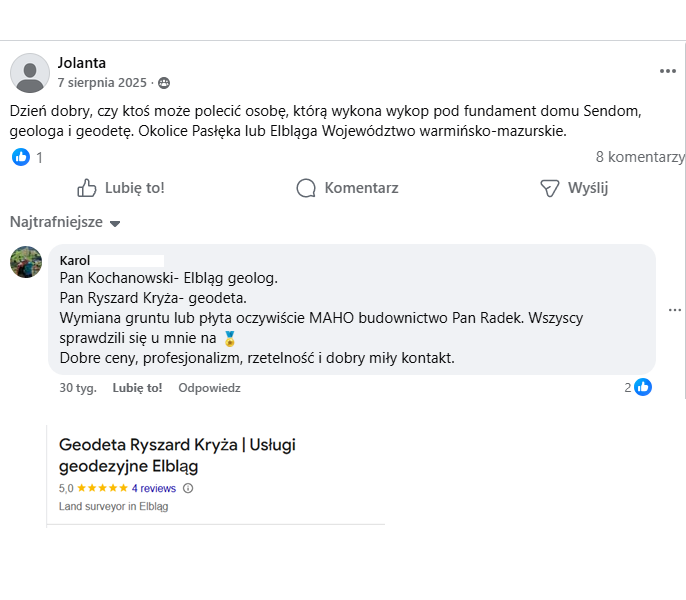 Ryszard Kryża - geodeta