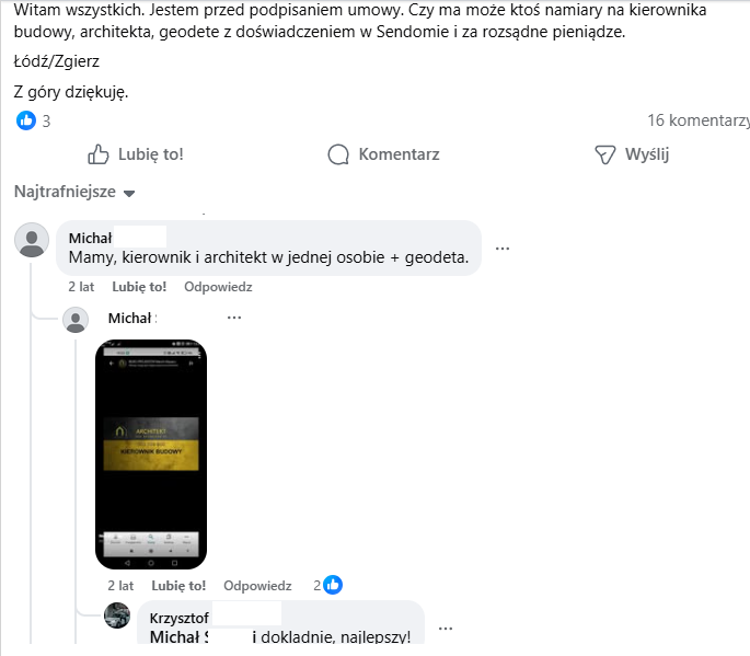 Biuro Projektów Marcin Klepacz - adaptacja projektu