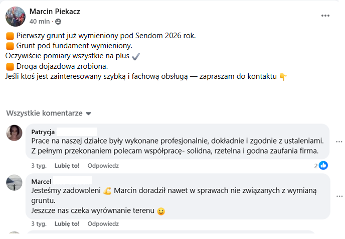 Dakar Marcin Piekacz - wymiana gruntu