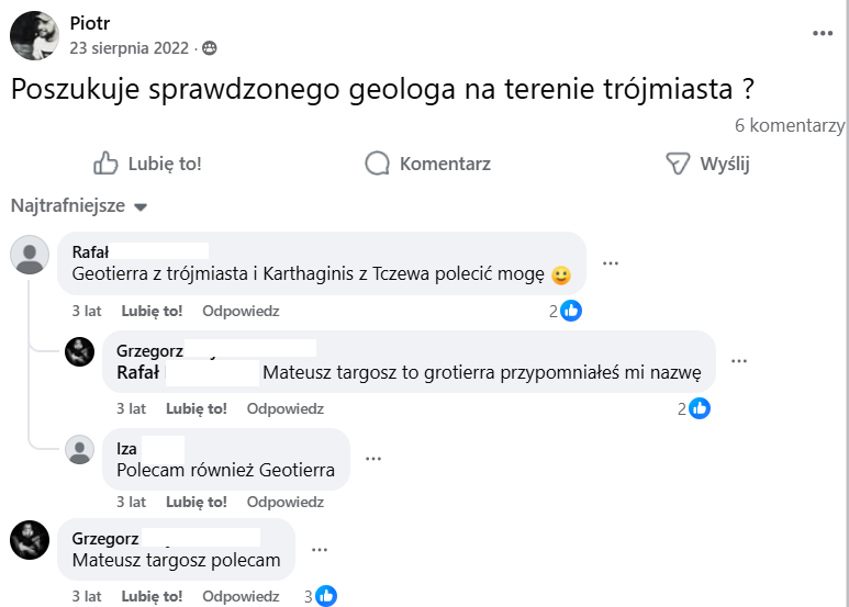 GEOTIERRA Mateusz Targosz - geolog