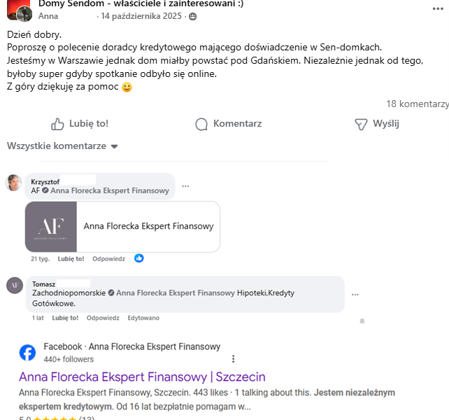 AF Anna Florecka - kredyt