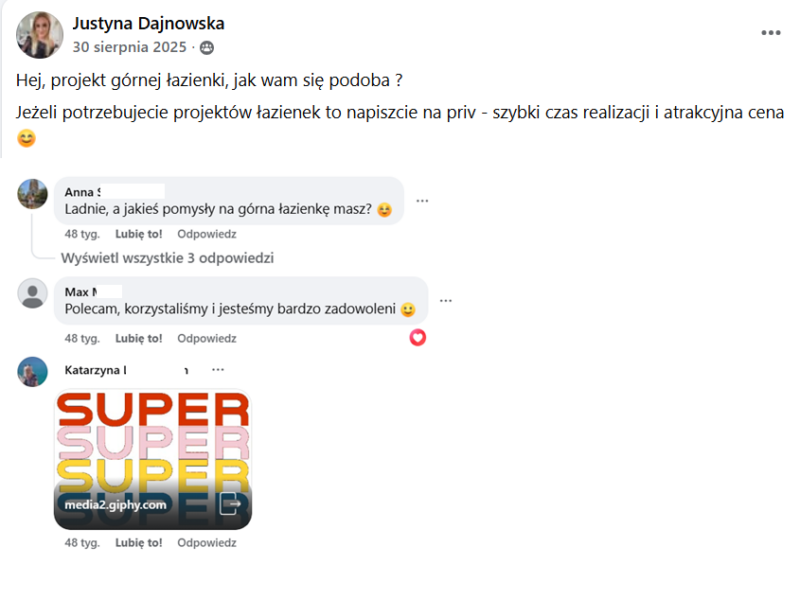 BATH ART Justyna Dajnowska - projektantka łazienek