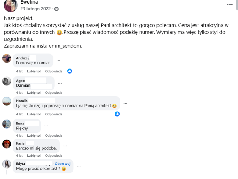 SF Architekt - projektantka wnętrz