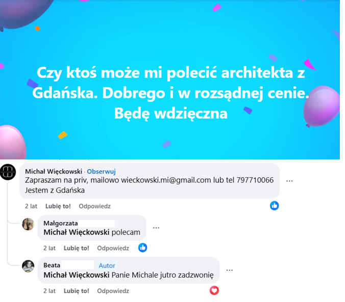 Michał Więckowski - projektant wnętrz