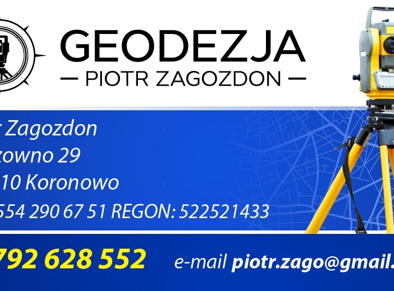 Piotr Zagozdon - geodeta